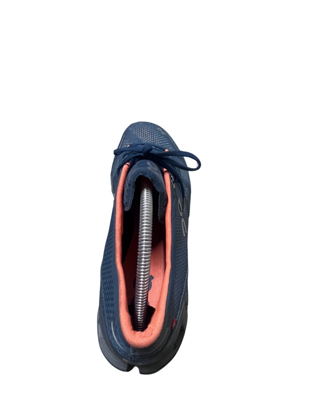On Cloud Running Shoes Men's Size 11 Blue Orange Swiss Athletic Sneakers CLEAN - Picture 4 of 11